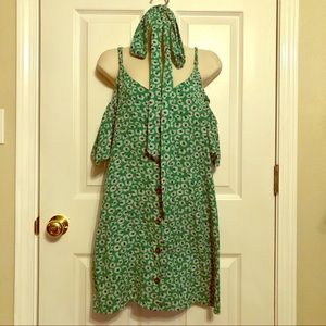 Speechless Cold Shoulder Sundress